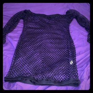 Fishnet dress. Sexy cute festival rave. New. L